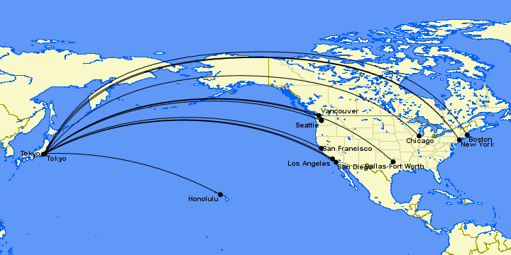 flights to japan