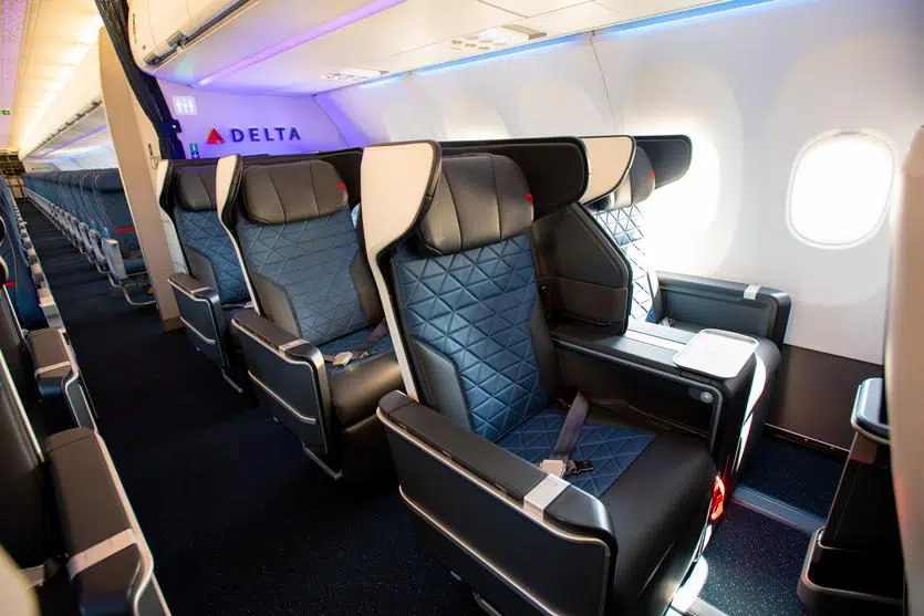 delta first class seats