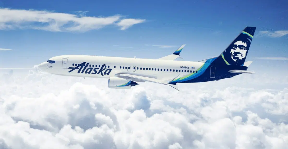 alaska airlines airplane