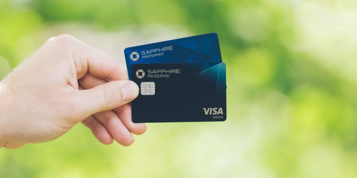 chase sapphire preferred and reserve cards