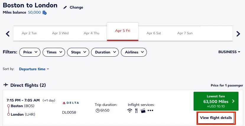 delta one to london air france miles