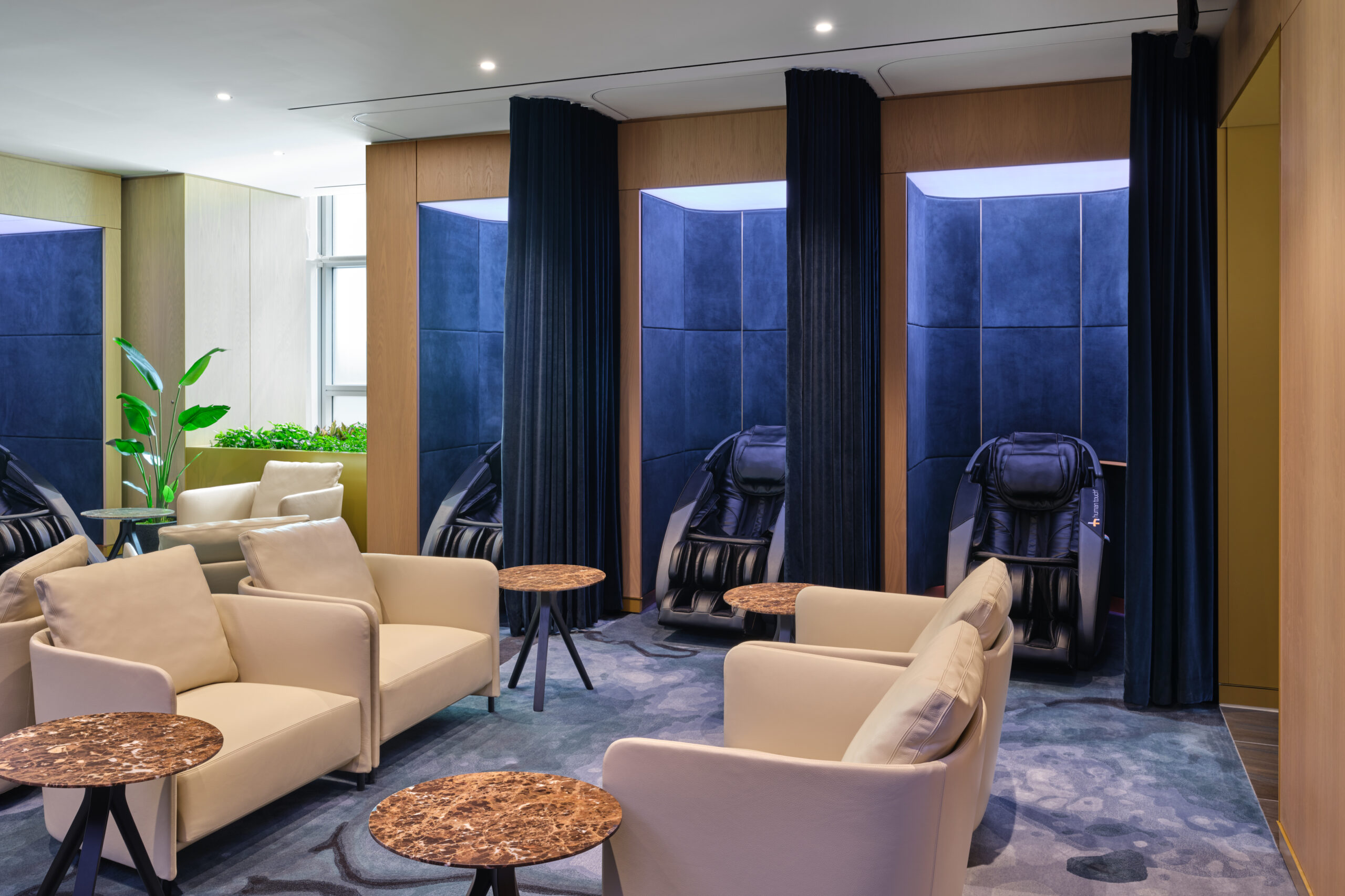 delta one lounge jfk wellness room