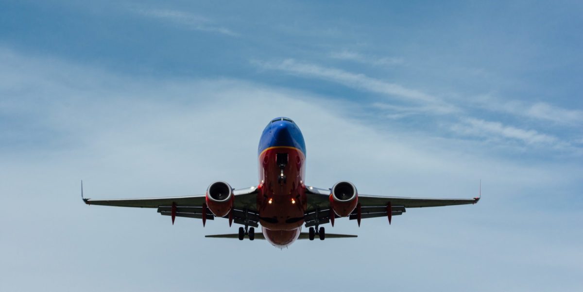 southwest airlines plane