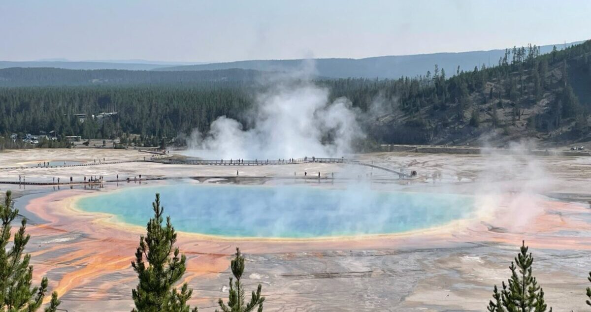 Yellowstone National Park road trip