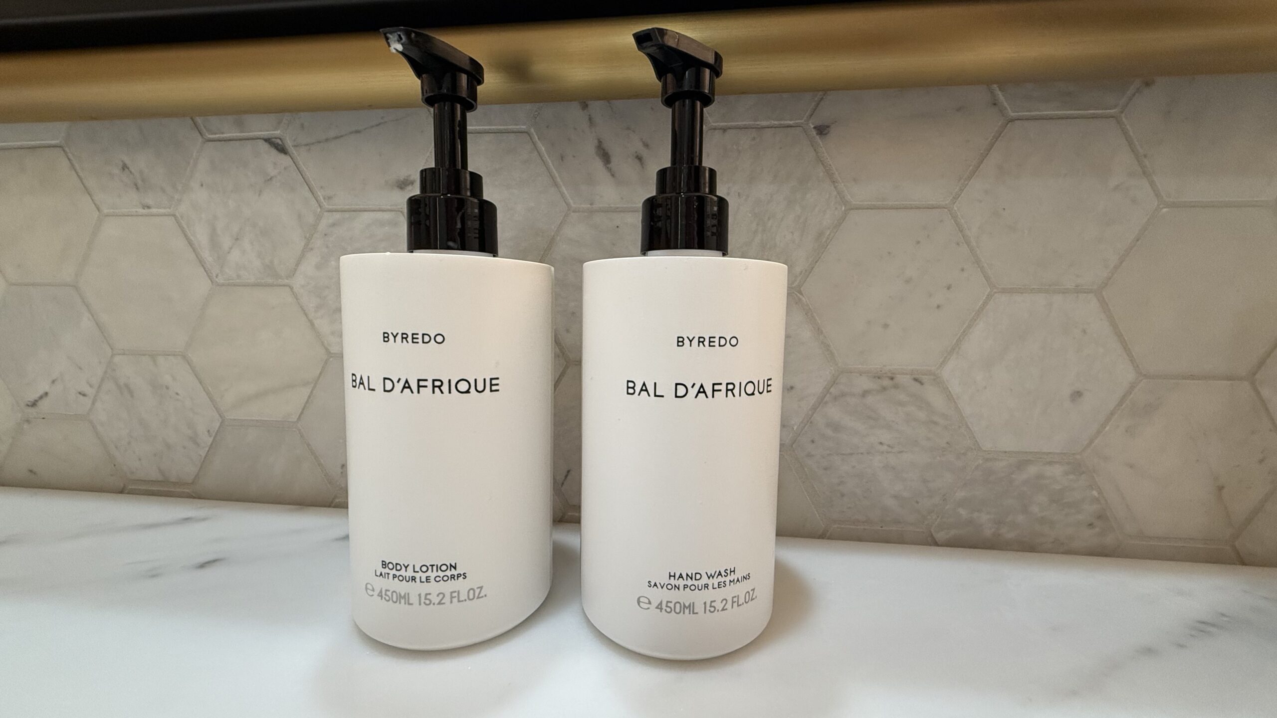 Byredo body lotion and handsoap. 