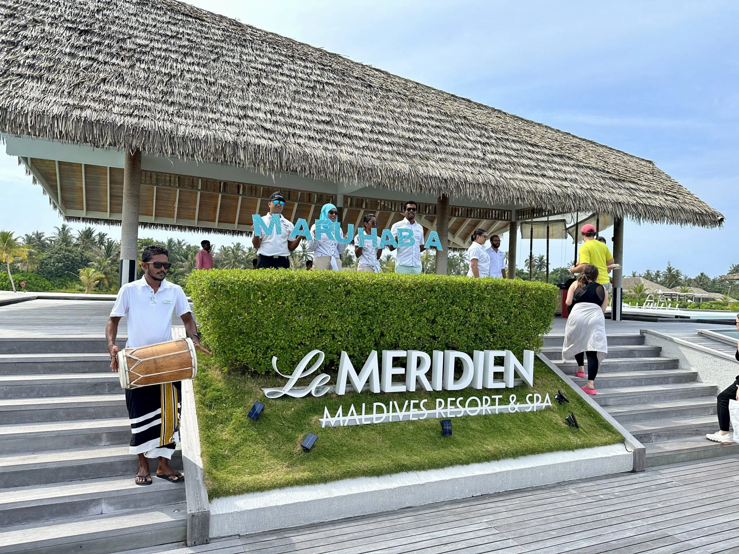 le méridien maldives welcome