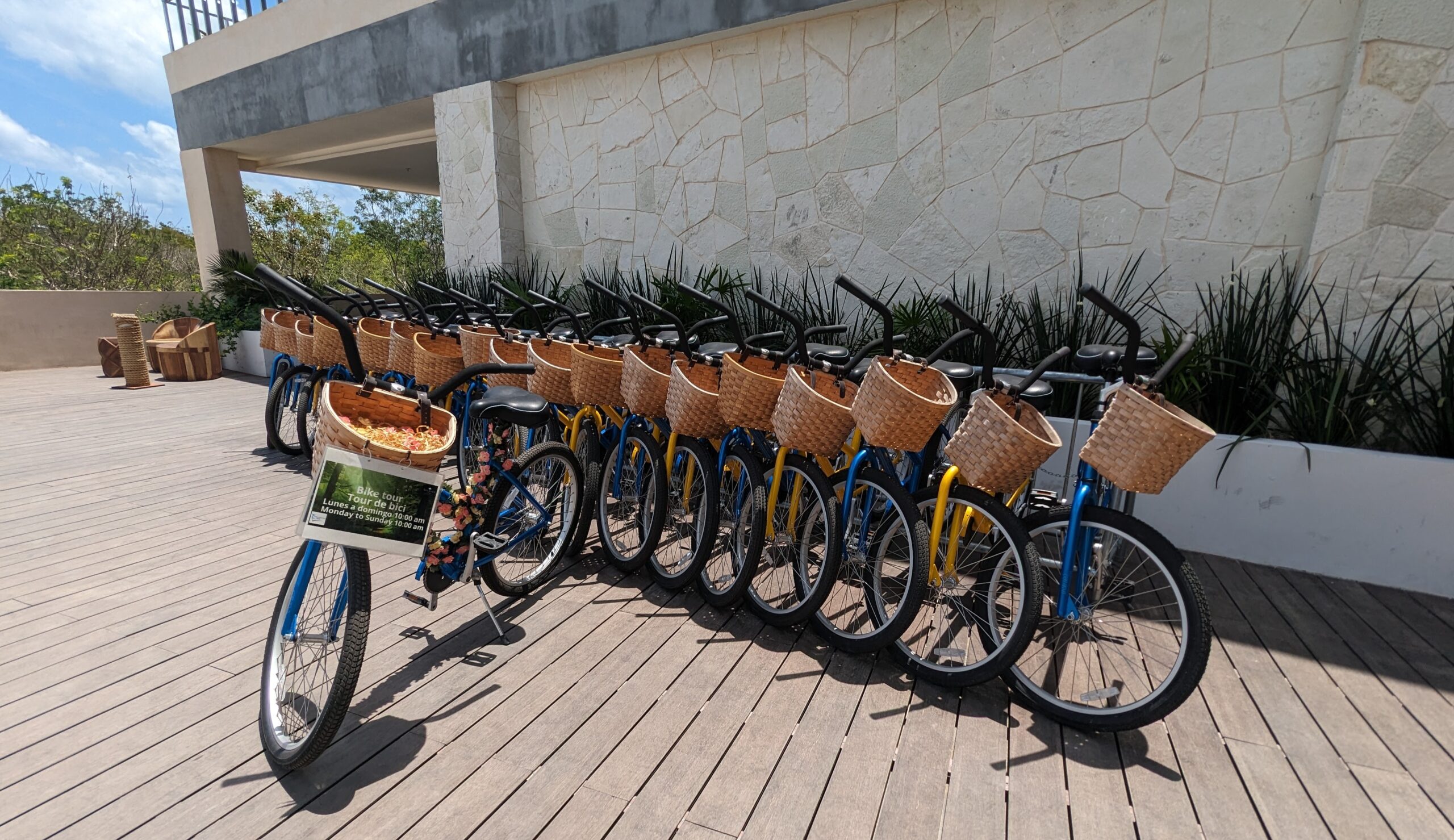 Secrets Tulum Loaner Bikes