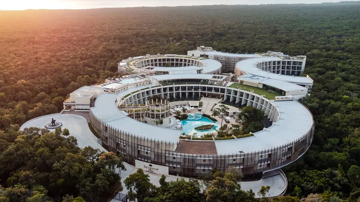 Secrets Tulum Aerial View