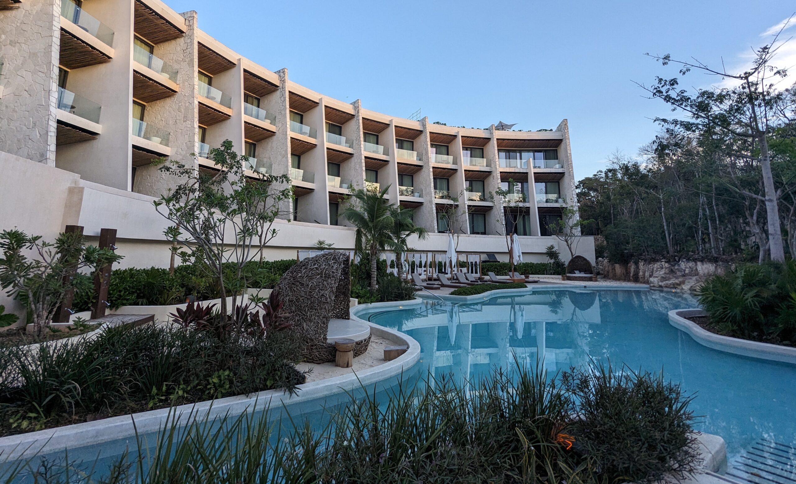 Secrets Tulum outer pool