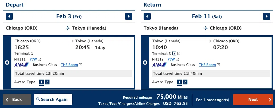 ana award ticket