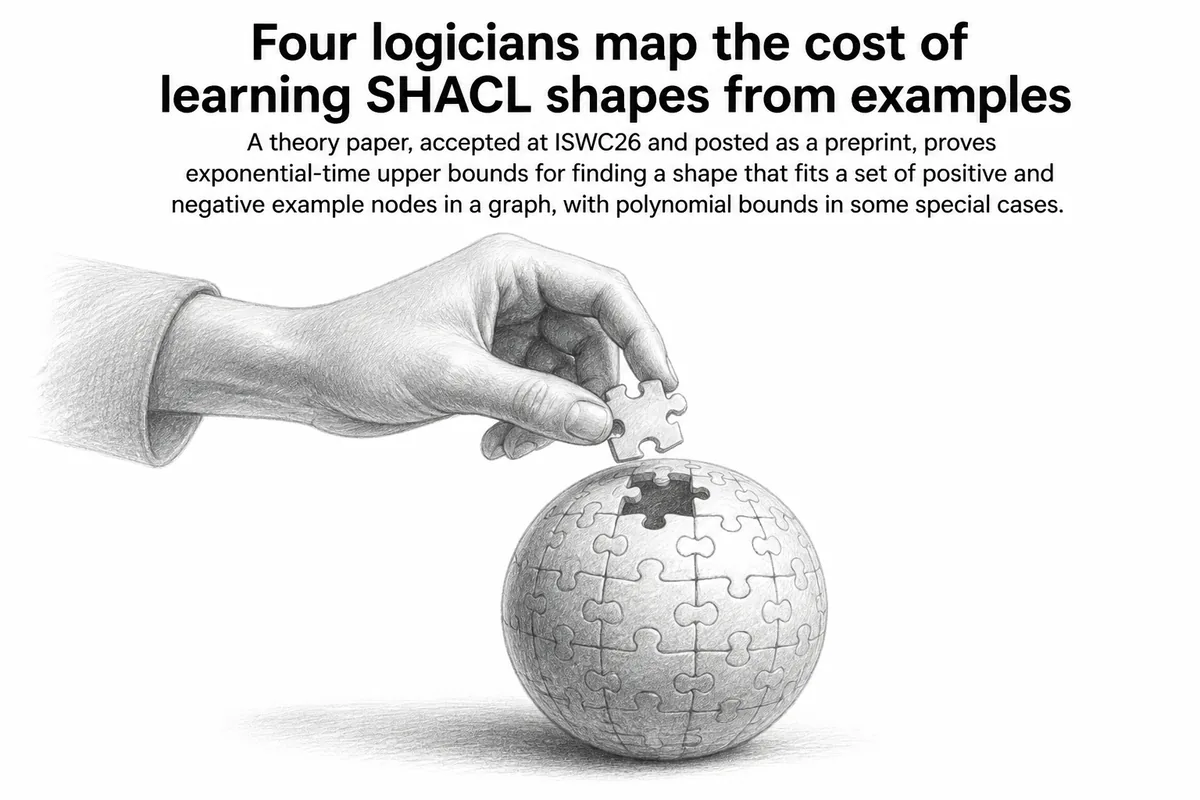 Illustration for “Four logicians map the cost of learning SHACL shapes from examples”